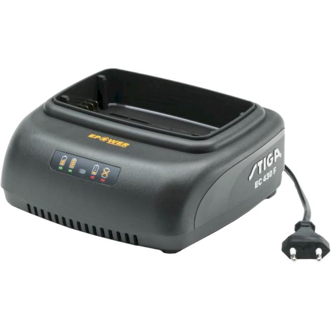 Зарядное устройство для аккумуляторов Stiga E-Power EC430F ток 3А Li-ion 48V Зарядное устройство для аккумуляторов Stiga E-Power EC430F ток 3А Li-ion 48V
