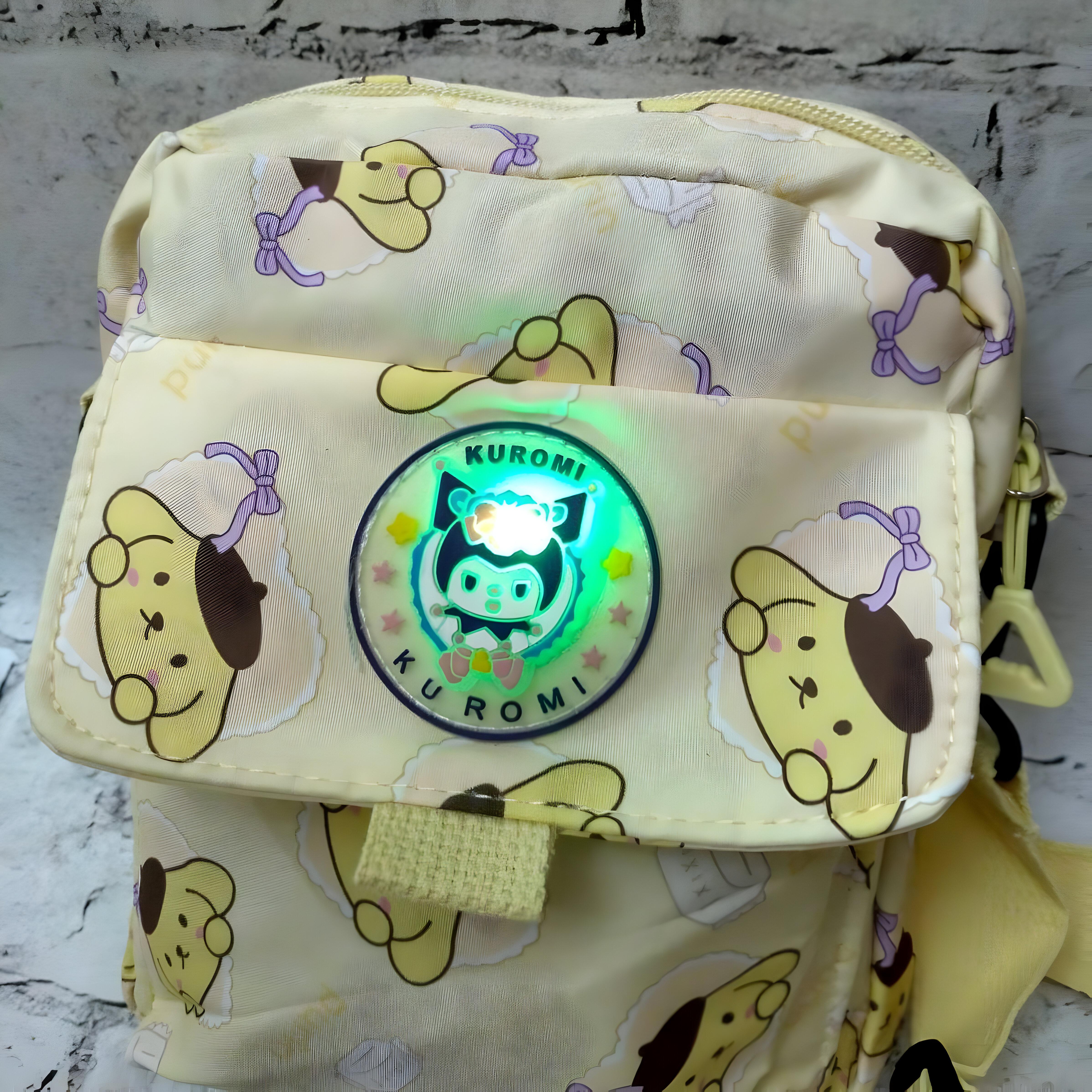 Сумка дитяча крос-боді Помпомпурін 20х16х6 см Жовтий (25-575) - фото 3 Сумка дитяча крос-боді Помпомпурін 20х16х6 см Жовтий (25-575) - фото 3