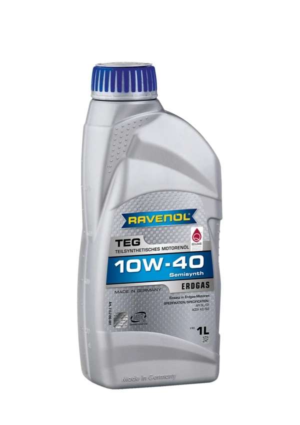 Моторное масло RAVENOL TEG 10W-40 полусинтетика 1 л (1132100-001)