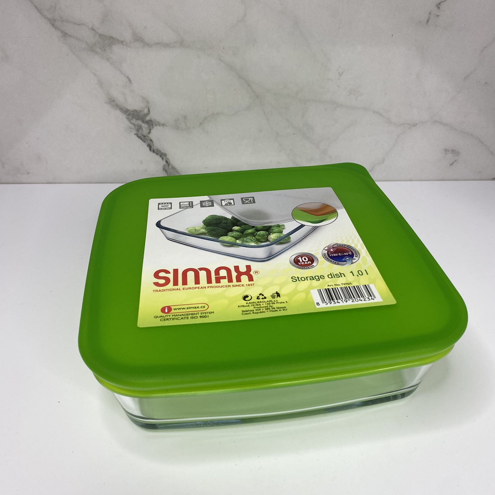 Харчовий контейнер квадратний Simax Color 7476 із салатовою пластиковою кришкою 18х18х5,5 см (6576f15da8a721581944a7c6) - фото 2 Харчовий контейнер квадратний Simax Color 7476 із салатовою пластиковою кришкою 18х18х5,5 см (6576f15da8a721581944a7c6) - фото 2