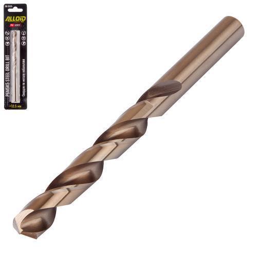 Свердло по металу Alloid Pro кобальтове 12,5 мм Р6М5К5 - фото 1 Свердло по металу Alloid Pro кобальтове 12,5 мм Р6М5К5 - фото 1