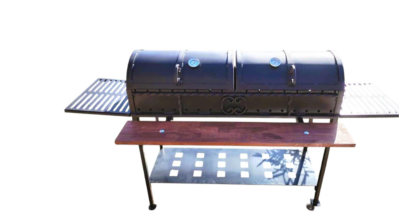 Гриль-мангал для BBQ 4 мм на 2 кришки (2579453041) - фото 3 Гриль-мангал для BBQ 4 мм на 2 кришки (2579453041) - фото 3