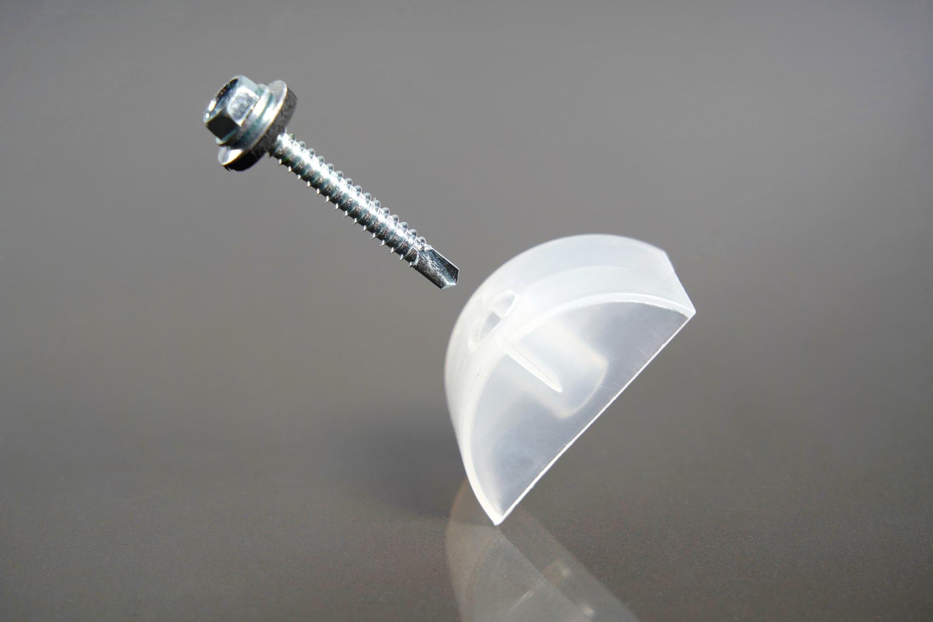 Подставка под волну для пластикового шифера с саморезом по металлу (31120696)