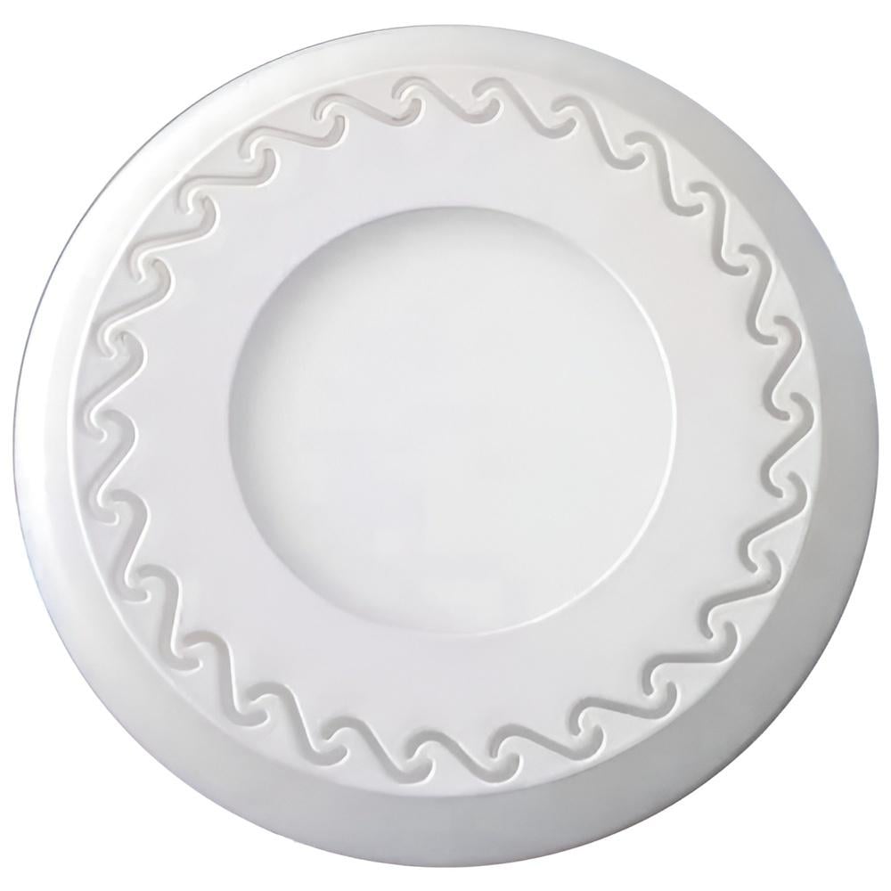 Панель LED Lemanso Завитки 3W+3W 350Lm 4500K с зеленой подсветкой (LM534)