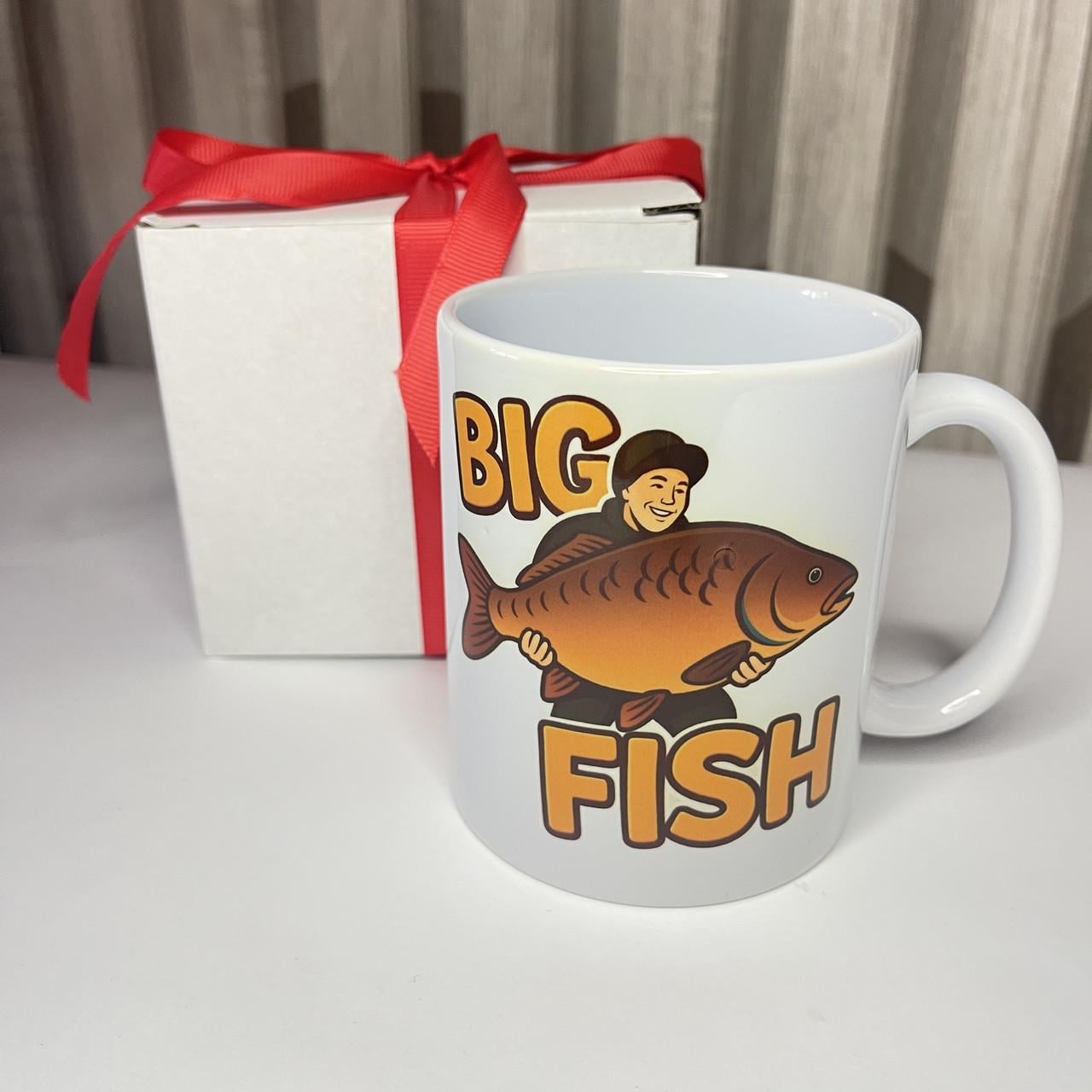 Чашка с принтом Big Fish для рыбака (2663284129)