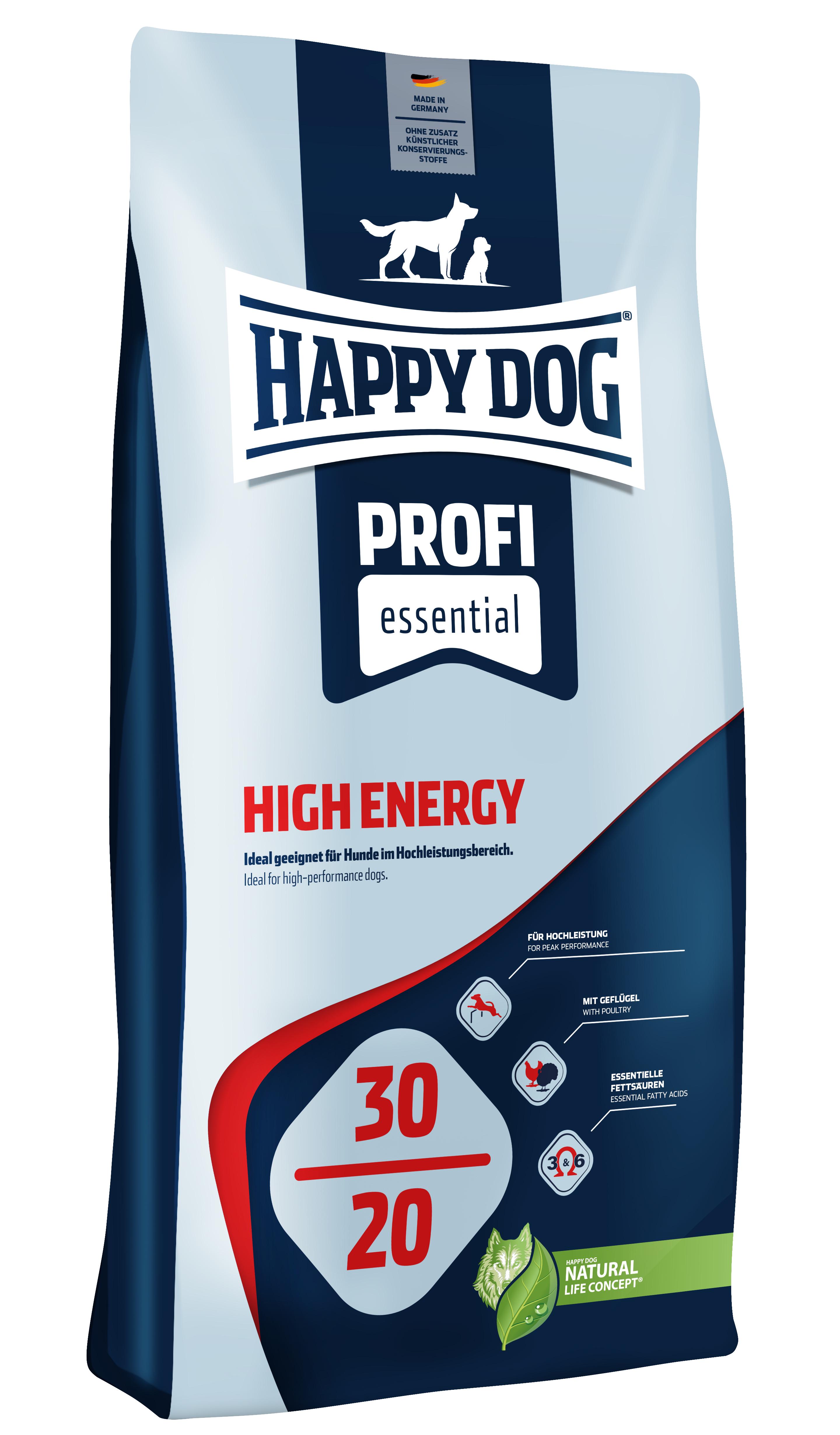 Корм Happy Dog 30/20 Profi-Line High Energy для энергичных собак 20 кг (3160)