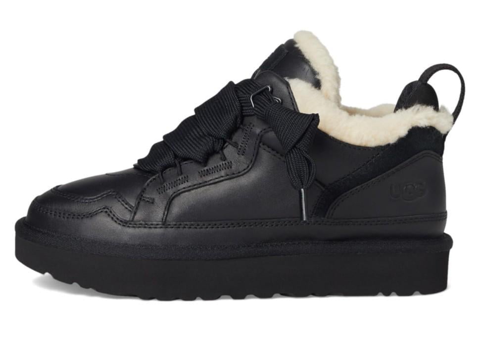 Кросівки жіночі UGG Lowmel Sneaker Leather р. 44 Чорний (20289)
