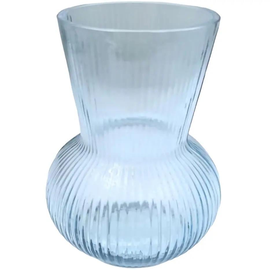 Ваза Viva Mono 17 см стекло Голубой (6841682)