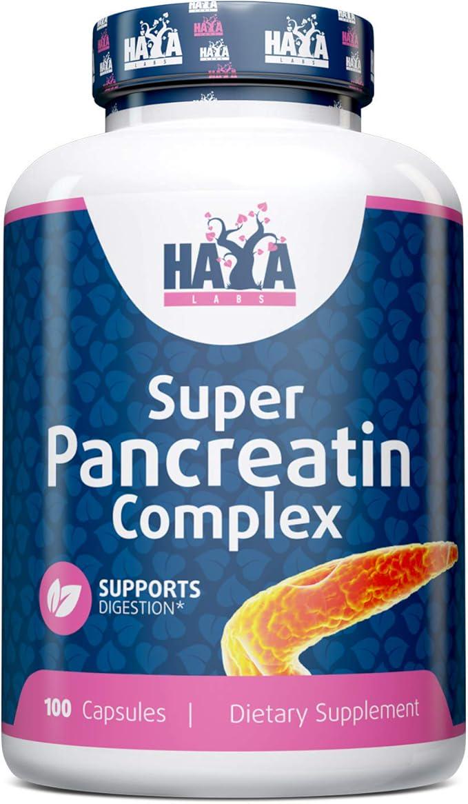 Комплекс Супер Панкреатин Haya Labs Super Pancreatin Complex 100 капсул