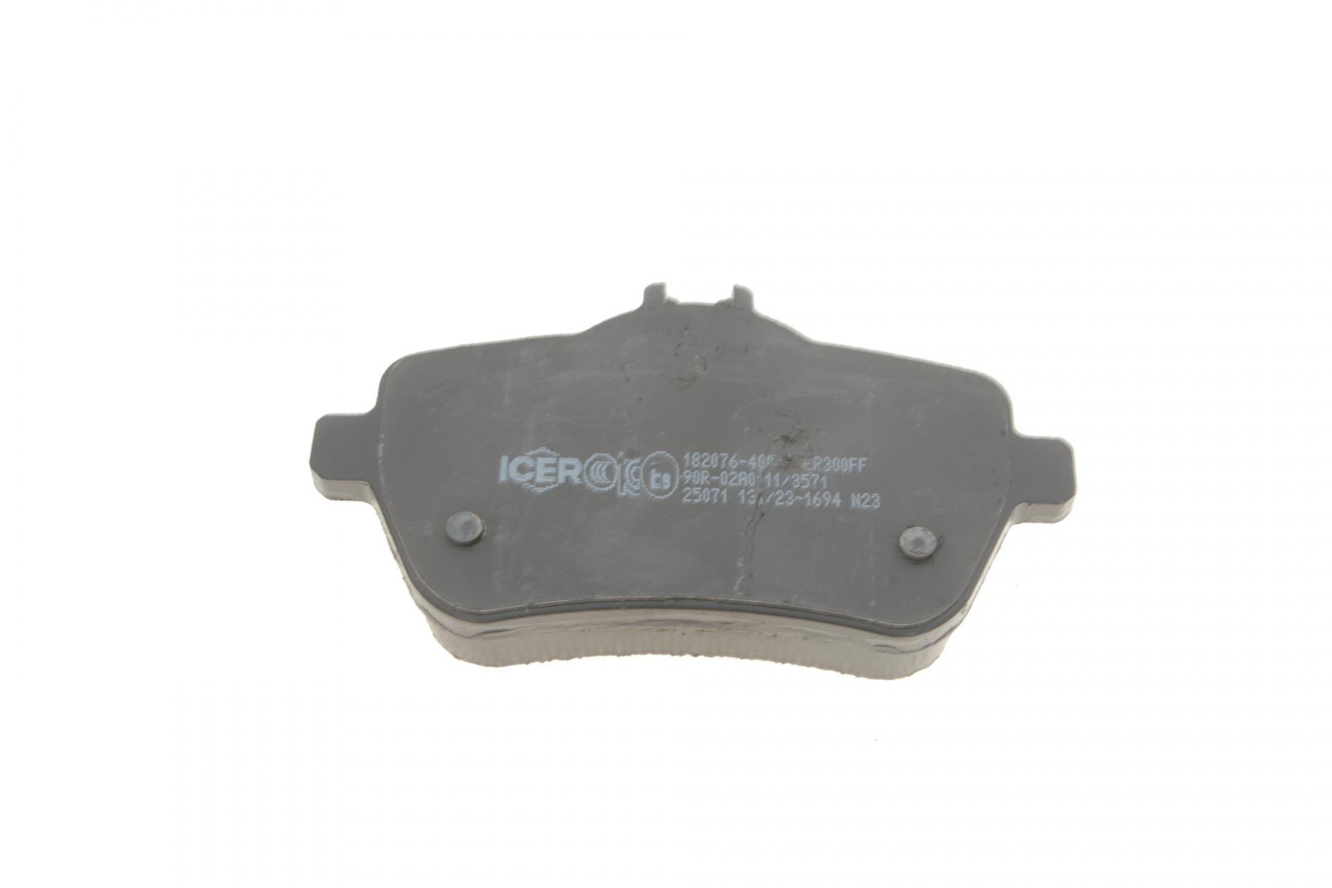 Колодки тормозные задние MB SL-class R231 11-182076-400 ICER