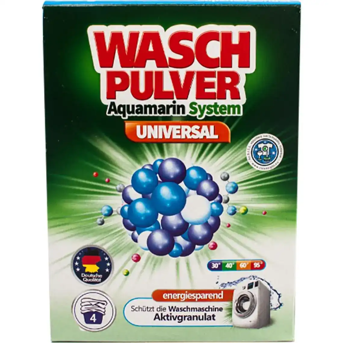 Пральний порошок Wasch Pulver Universal пачка без фосфатів 340 г (47071)