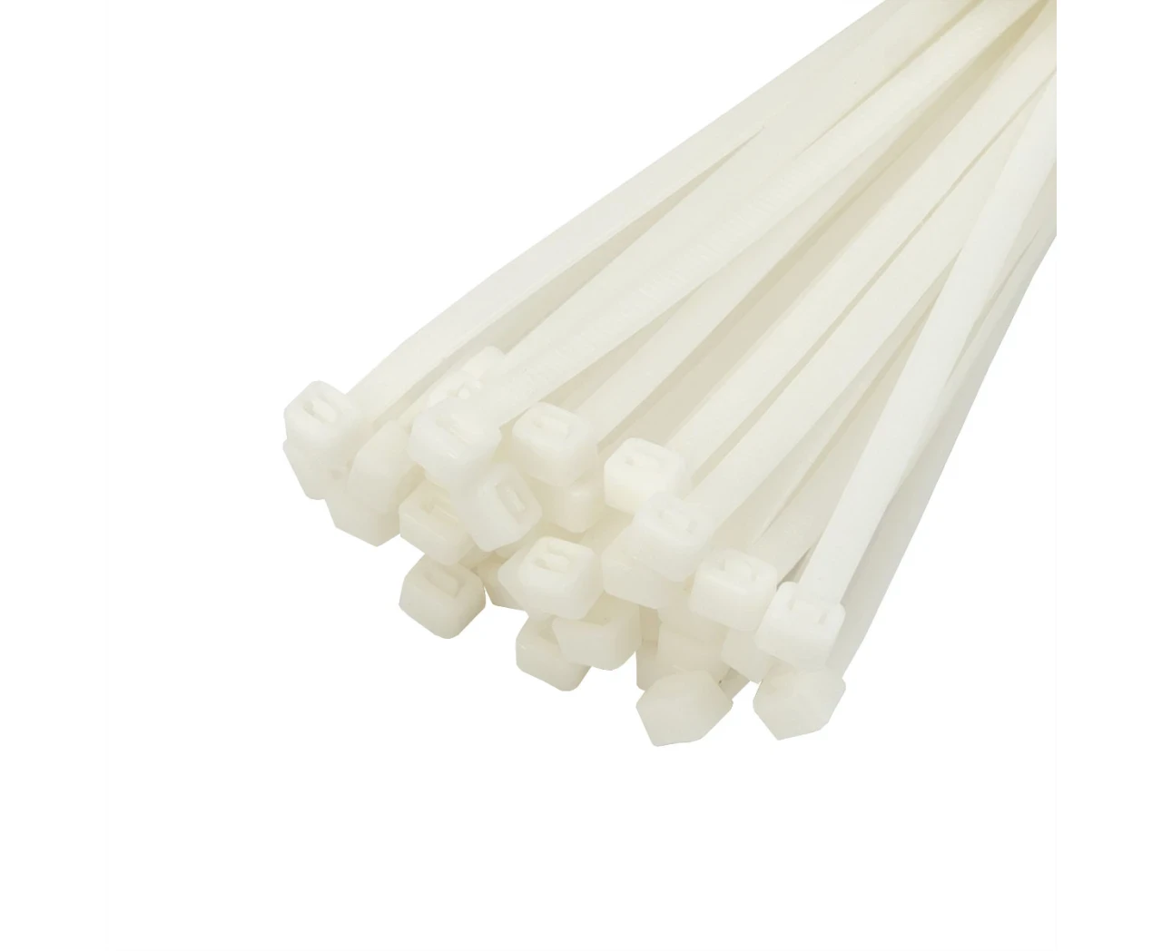 Стяжка нейлоновая 5х300 мм Белый (2412060422) - фото 3