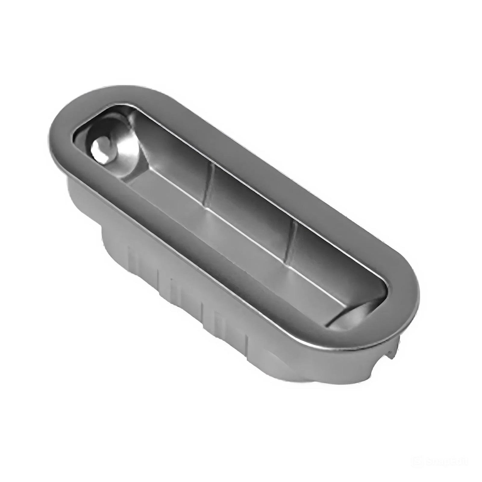 Ответная планка MINIMAL для магнитного замка AGB Polaris Титан (B02402.05.F9) - фото 1 Ответная планка MINIMAL для магнитного замка AGB Polaris Титан (B02402.05.F9) - фото 1