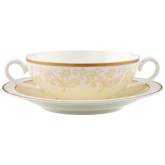 Пиала Villeroy & Boch Ivoire с блюдцем (2428869)