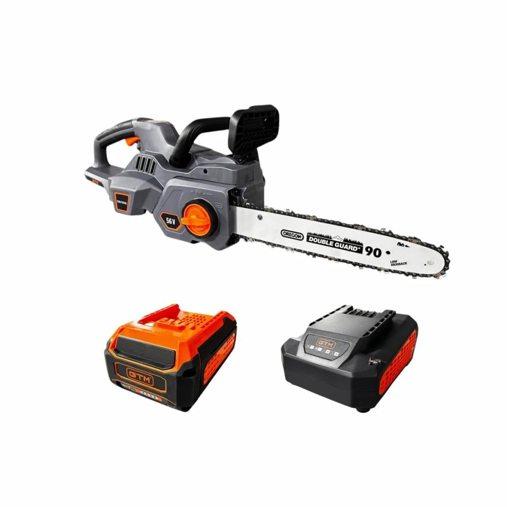 Пила цепная аккумуляторная GTM CS56/1800BL KIT 35 см 19 м/с BL 56 В 1,8 кВт комплект