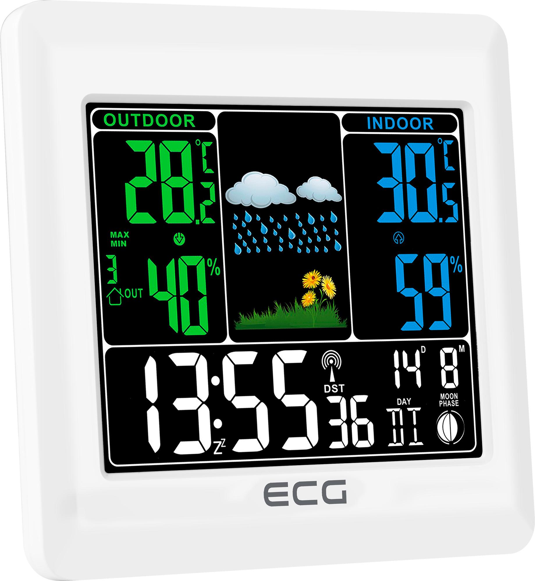 Метеостанція ECG MS 300 White - фото 5