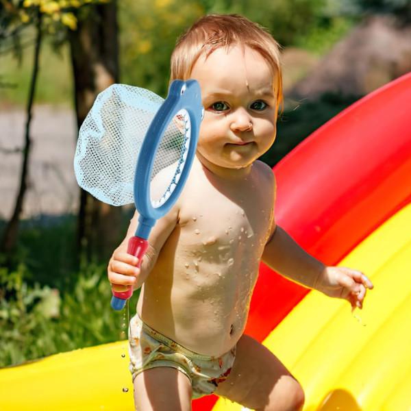 Набор для ванной сачок с игрушками Акула 6 шт. 28 см - фото 5 Набор для ванной сачок с игрушками Акула 6 шт. 28 см - фото 5