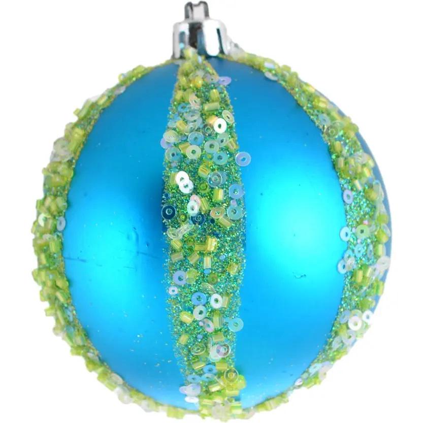Игрушка на елку Лагуна 8 см Голубой (TY-5-R-377)