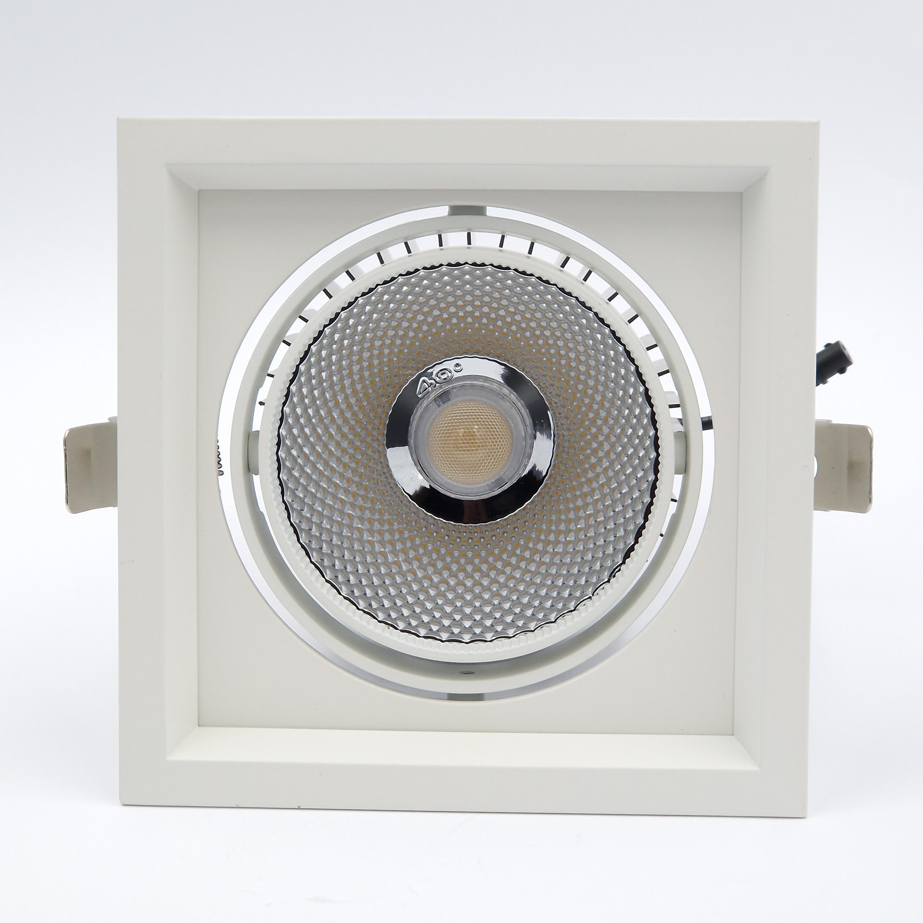 Светильник точечный врезной Light Club 30 Вт 4000 К Белый (LC-14-1-30-4-W)