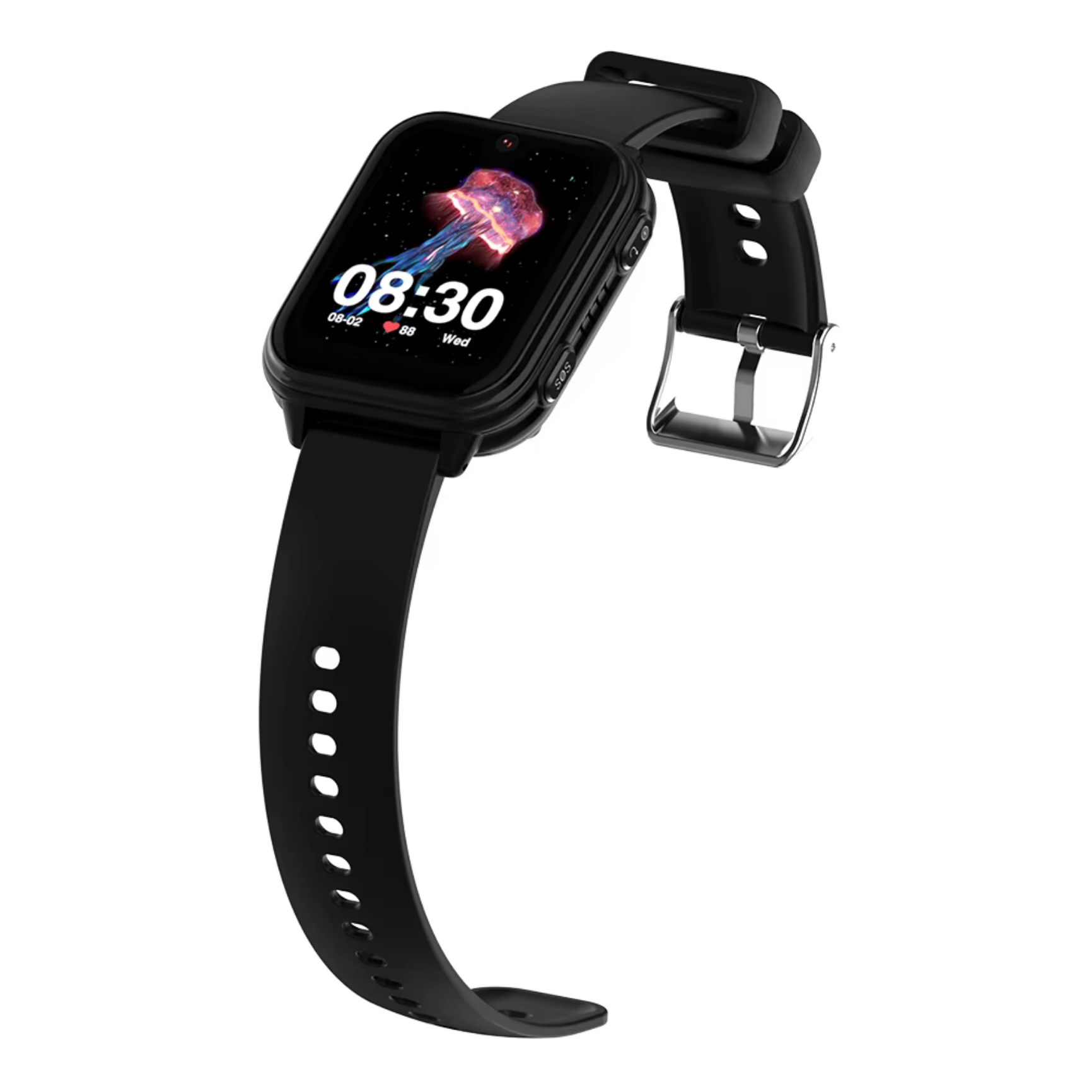Смарт-часы с GPS для детей Wonlex KT33 Amoled 8GB Black — фото 4