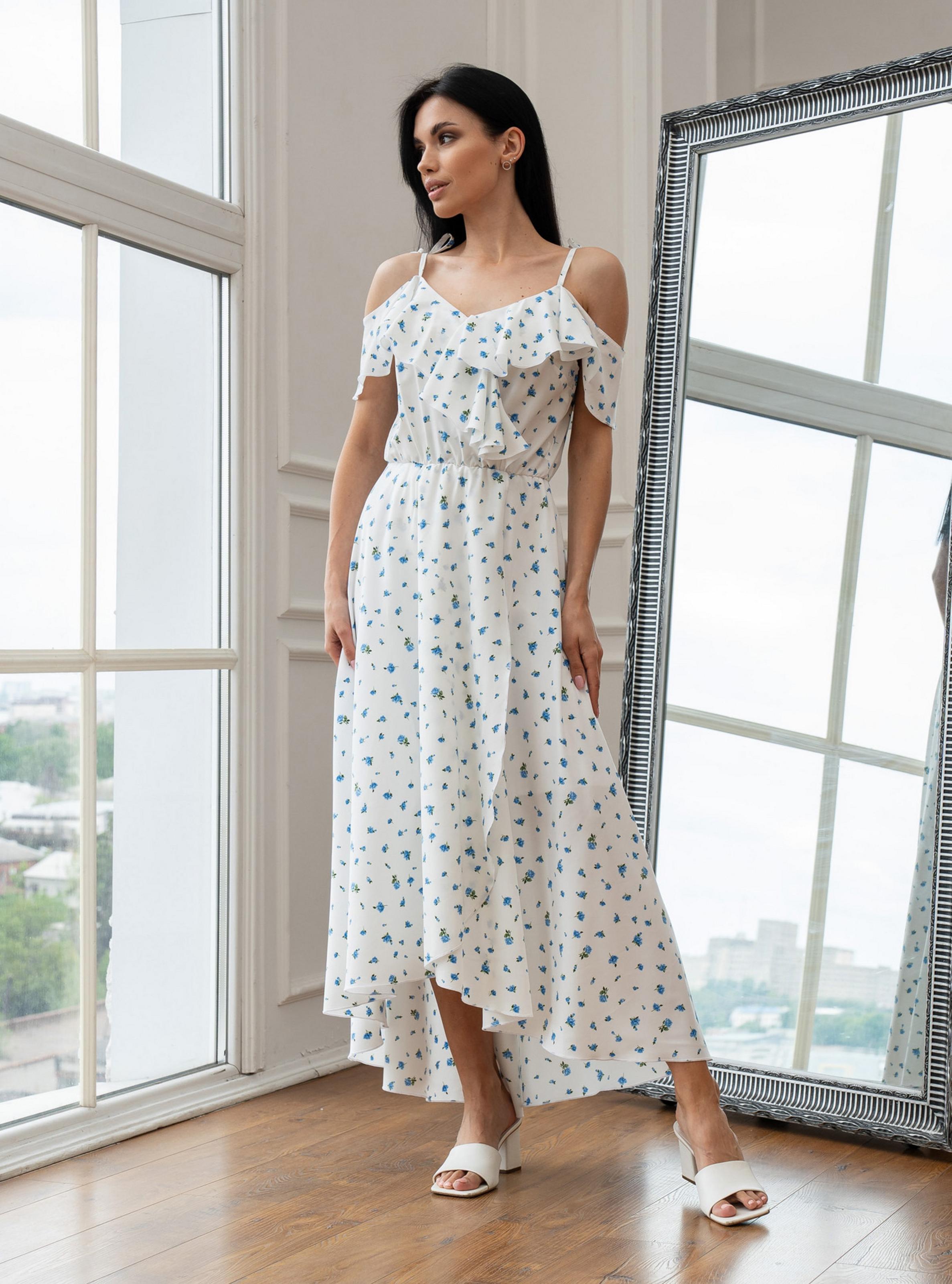 Сарафан женский Nova Vega S Белый (107-777.2)