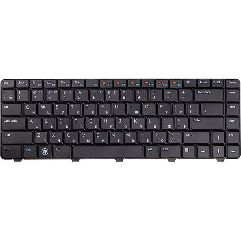 Клавиатура Power для ноутбука DELL Inspiron 14R 14V N3010 N4010 Черный