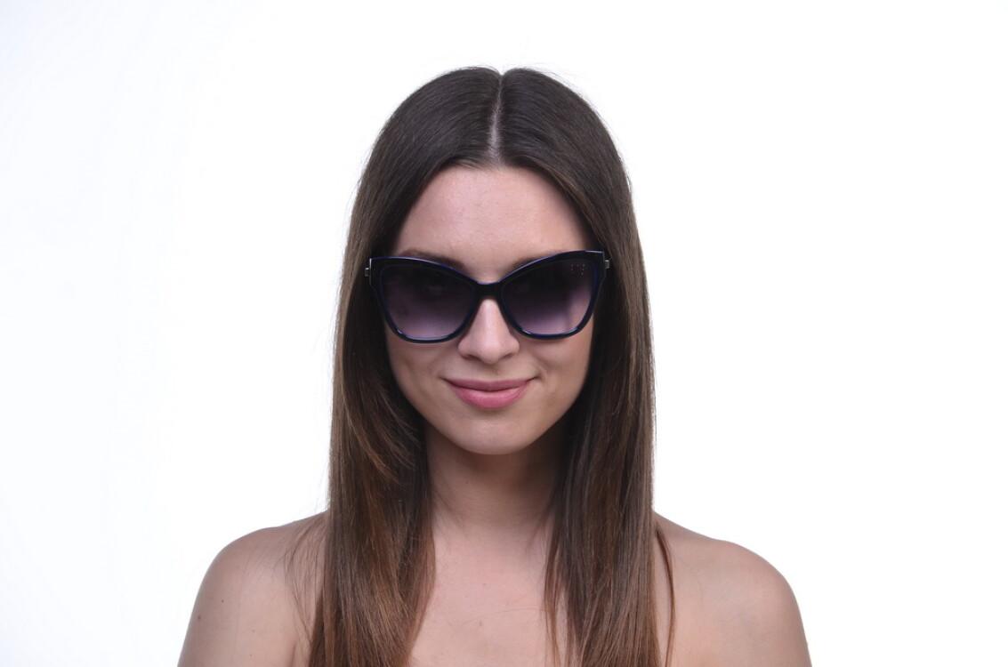 Сонцезахисні окуляри жіночі SunGlasses 8024-8014 (o4ki-10277) - фото 4