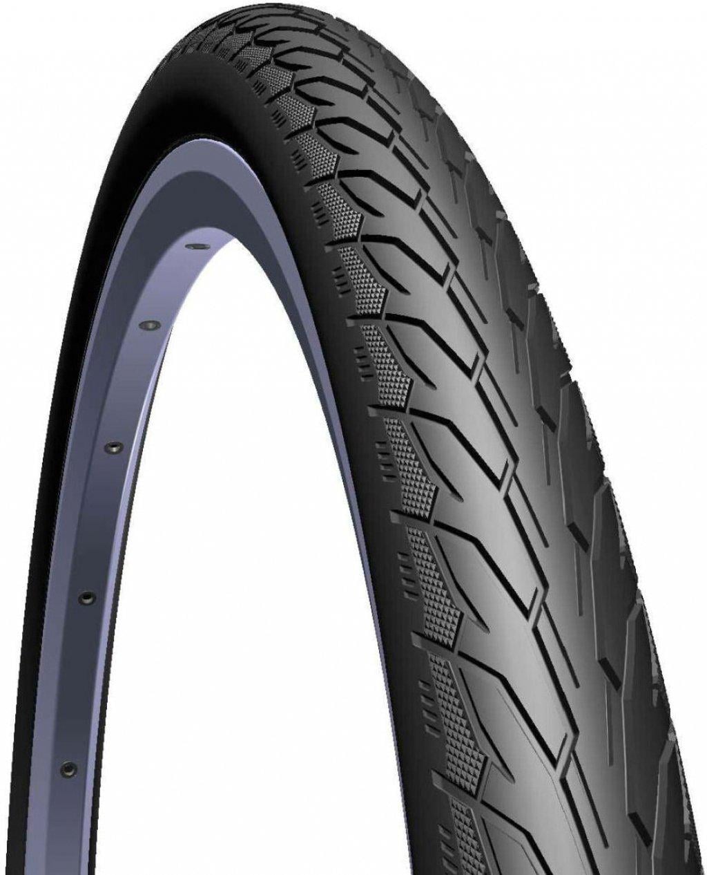 Покрышка велосипедная RUBENA Classic FLASH V66 28"x1,75"x2/47-622 Черный (TIR-B3-13)