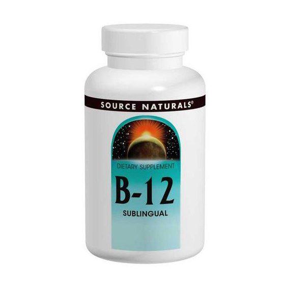 Метилкобаламін Source Naturals B-12 2000 mcg 200 Lozenges