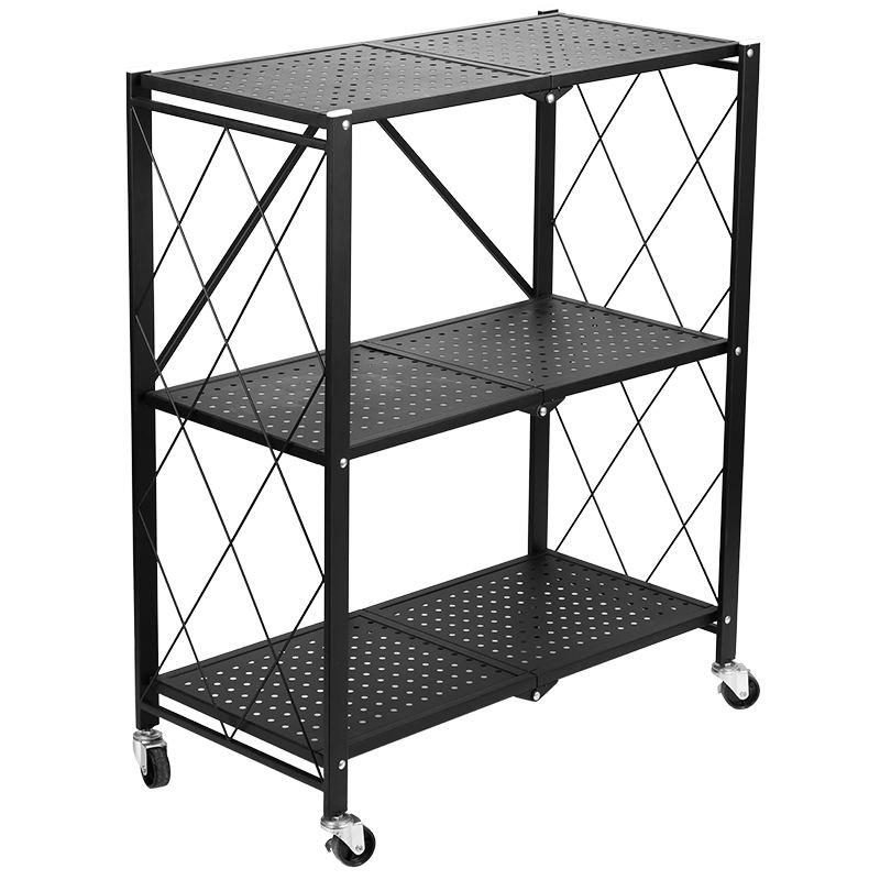 Стелаж металевий на колесах 3 яруси (DZD-3F)