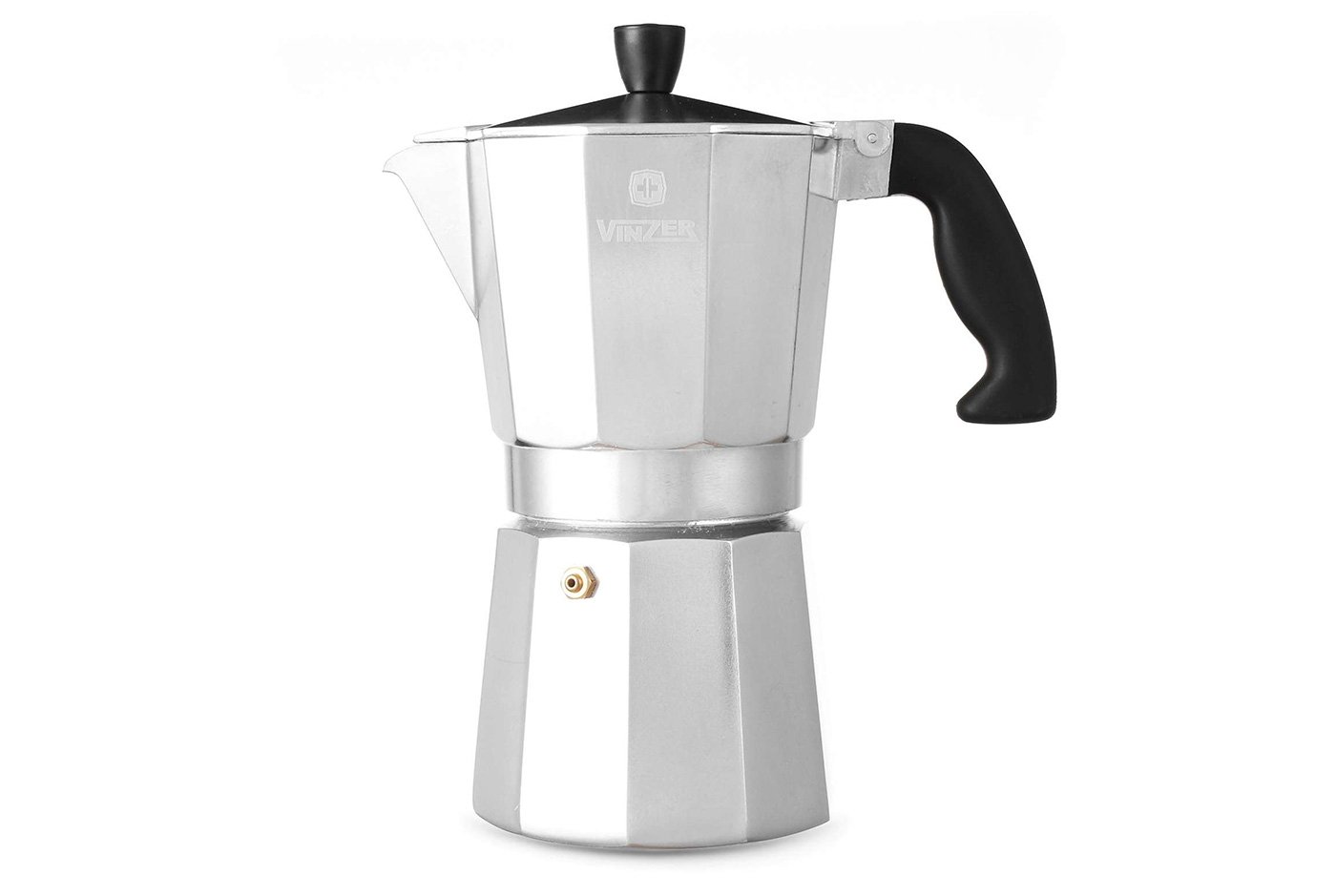 Кофеварка гейзерная Vinzer 89386 Moka Espresso на 6 чашек (7986) - фото 1