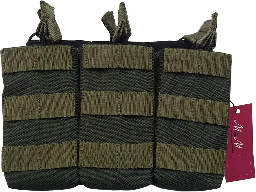 Подсумок М&М для магазинов АК или М16 6 шт. Хаки (213408)