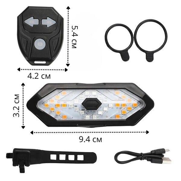 Фонарь велосипедный светодиодный с аккумулятором 500 mAh (L00077) - фото 11 Фонарь велосипедный светодиодный с аккумулятором 500 mAh (L00077) - фото 11