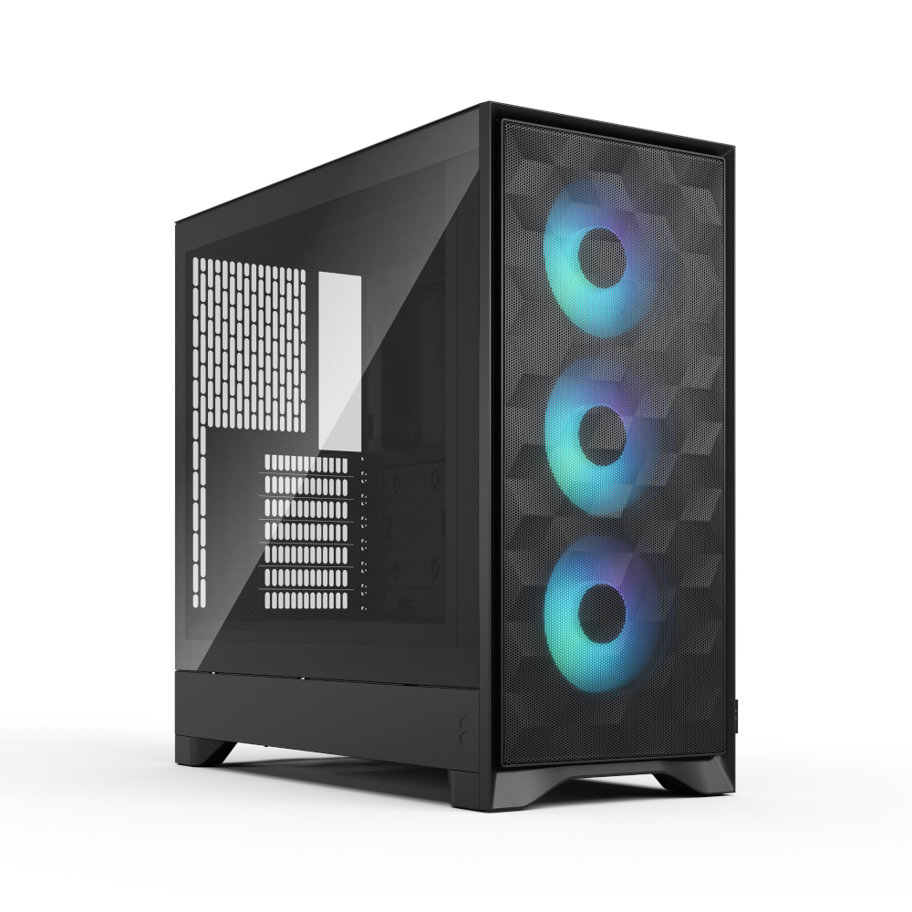 Компьютерный корпус с подсветкой Fractal Design Pop 2 Air Mid Tower ATX PSU Black TG RGB (FD-C-POA2A-03)