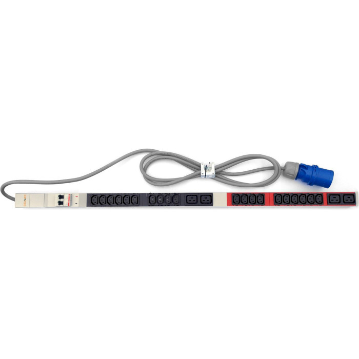 Блок PDU розеток в серверну шафу Conteg IP-BA-C20C34C916 C13/C19 16A 3 м (10258939)