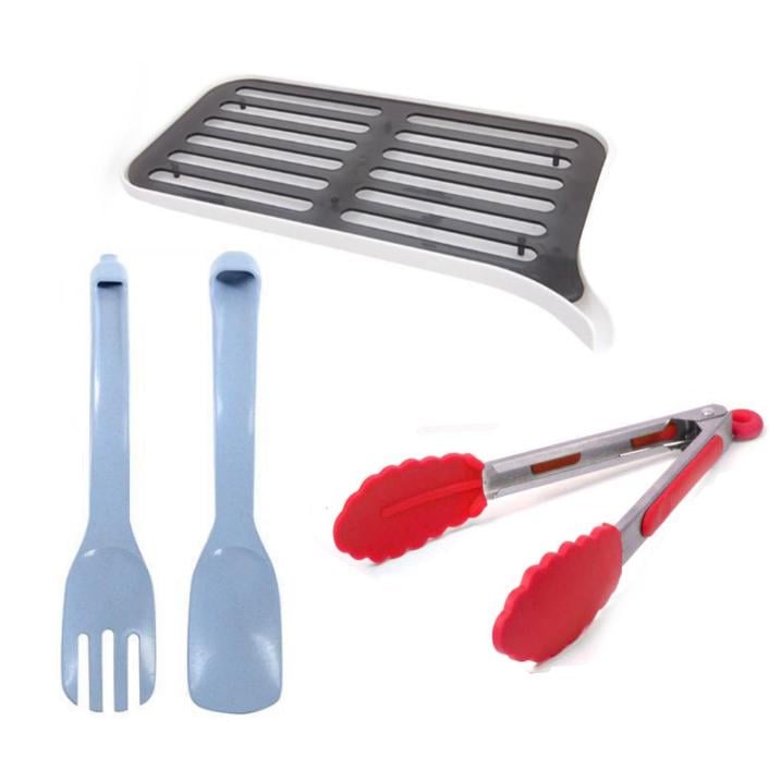 Сушилка для посуды с ложками для перемешивания салата 26 см (517034)