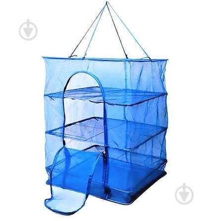 Сетка для сушки UKC рыбы, грибов, фруктов 4 яруса 45/45/70 см