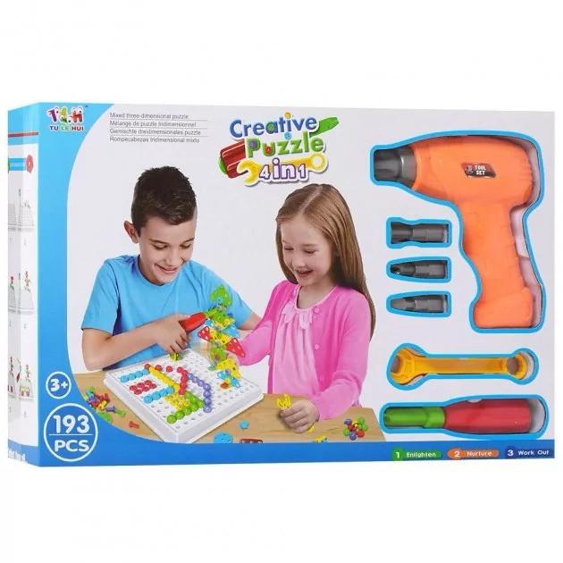 Мозаика Creative Puzzle Конструктор с шуруповертом (1571840208)
