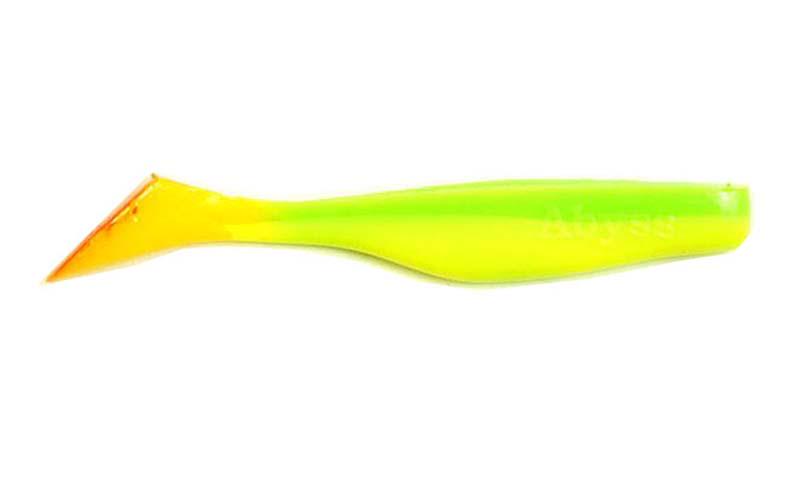 Силиконовый виброхвост Fox Abyss №075 7 см Chartreuse yellow (6161)