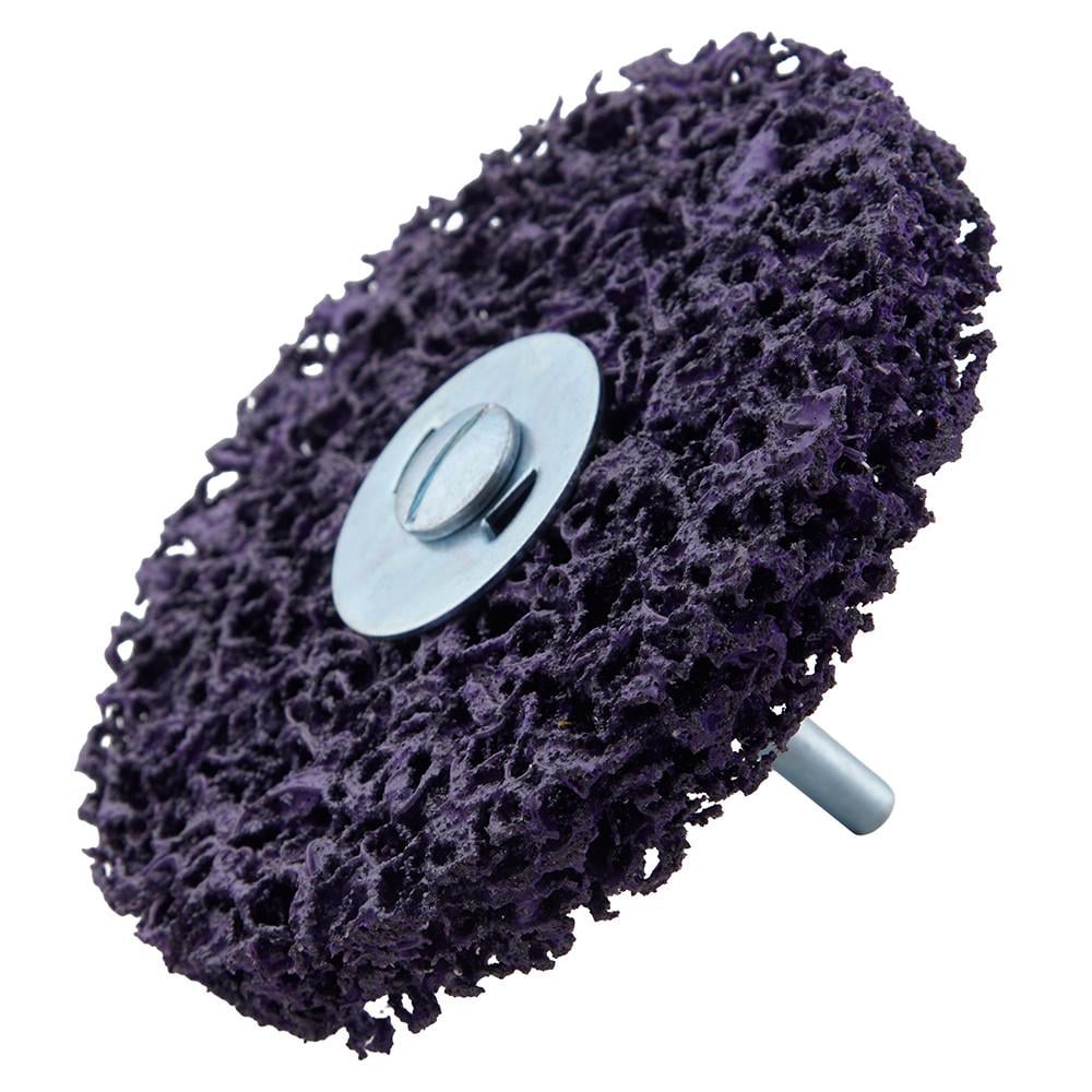 Круг зачистной коралл Alloid SD-100222 с держателем для дрели 100 мм (31642154)