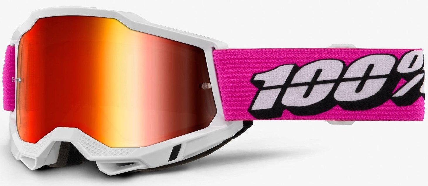 Мотоокуляри 100% ACCURI 2 Goggle Roy/Mirror Red Lens (34603)