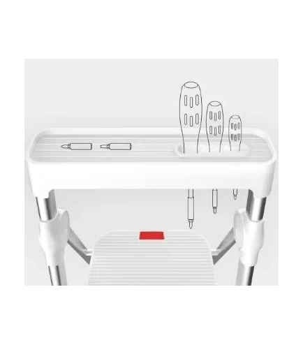 Лестница Yijie Household Folding Two-Step Ladder YT-01 - фото 2 Лестница Yijie Household Folding Two-Step Ladder YT-01 - фото 2