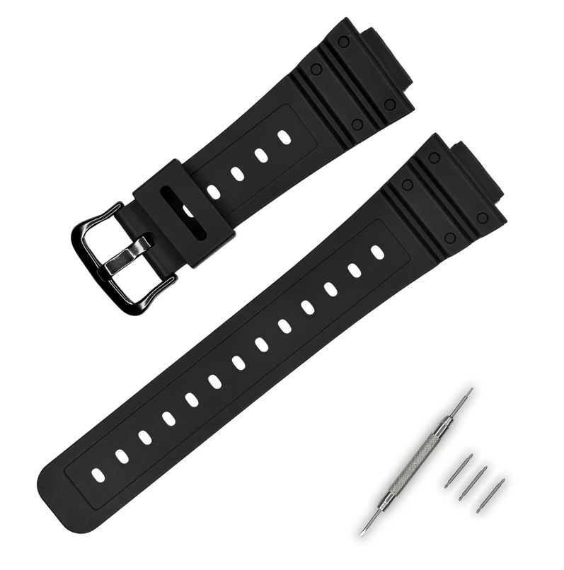 Ремінець для Casio G-Shock DW-5600 B Black BK (17675)