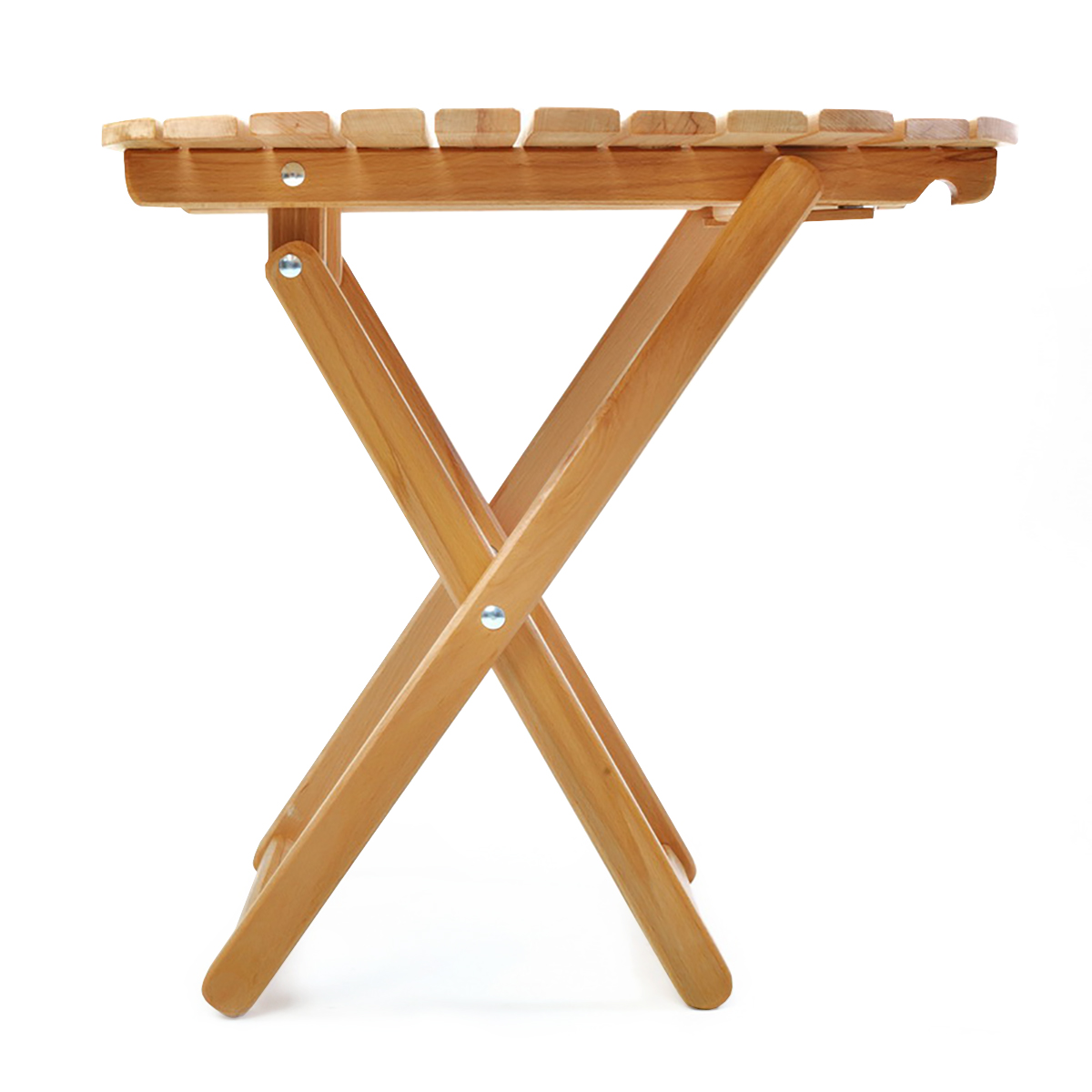 Стіл садовий Компакт Овал з масиву бука розкладний (CNT00013684) - фото 3 Стіл садовий Компакт Овал з масиву бука розкладний (CNT00013684) - фото 3