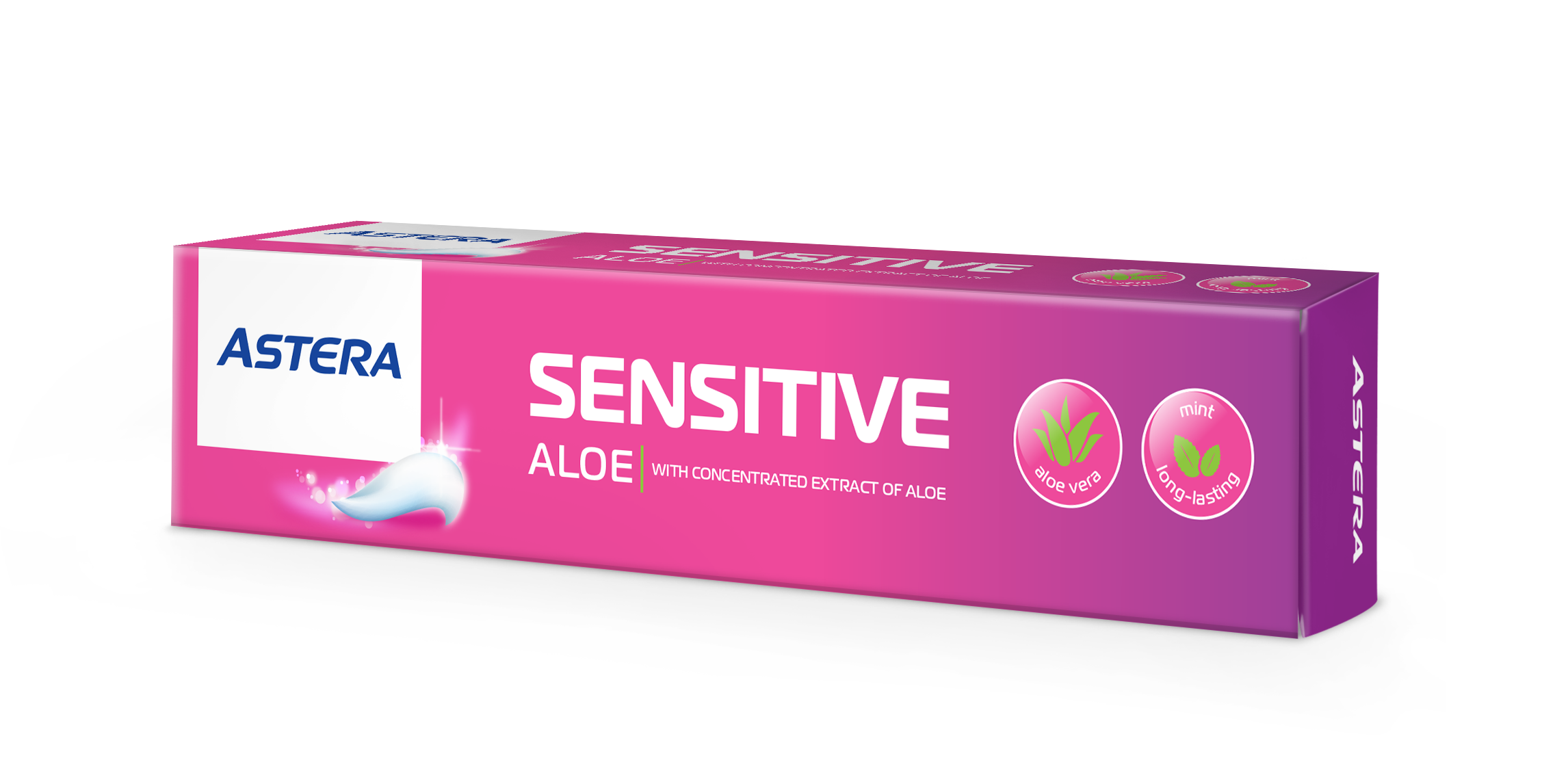 Зубна паста Astera Sensitive Aloe 110 г (10757375)