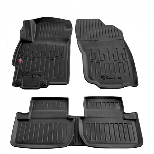 Коврики в салон с бортиками Stingray для Mitsubishi Lancer X 2007-2015 гг. (5013065)