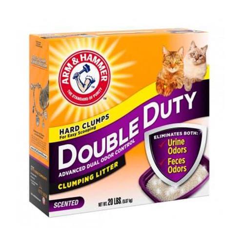 Наполнитель в туалет для котов ARM & HAMMER Двойная нагрузка 9,07 кг (24135)