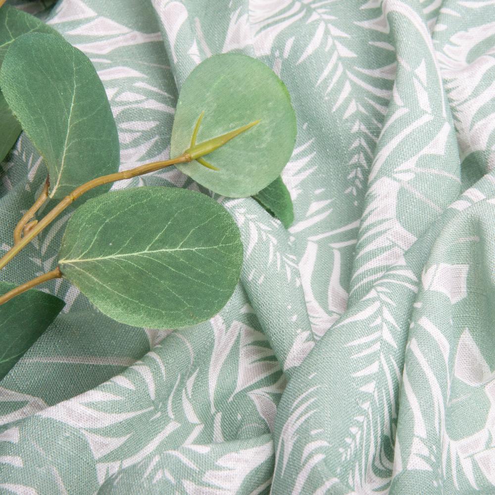 Ткань костюмно-платяная лен с вискозой Папоротник 180 г/м2 140 см (26448) - фото 3 Ткань костюмно-платяная лен с вискозой Папоротник 180 г/м2 140 см (26448) - фото 3