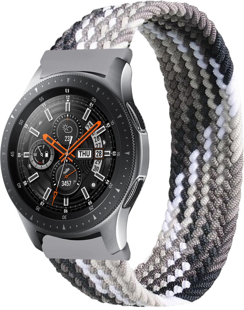 Ремешок Solo Loop Multi для Galaxy Watch 46 мм (145 мм) Black Silver (33657-03)
