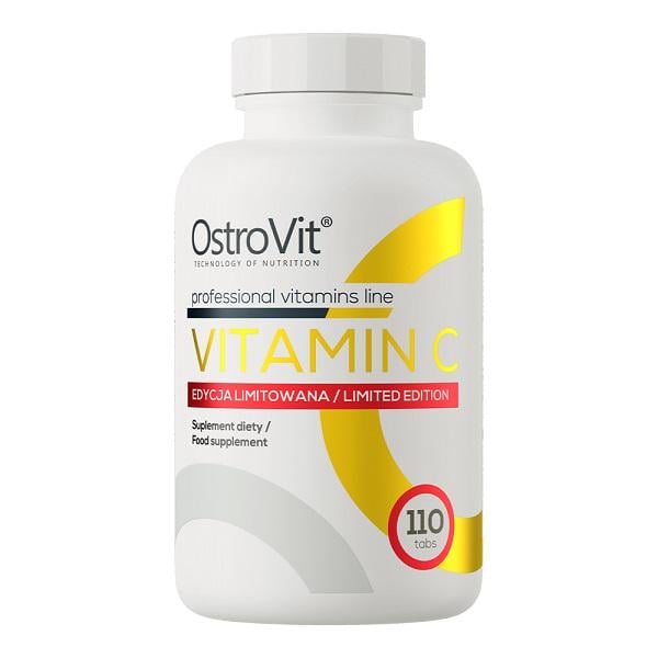 Витамины для спорта OstroVit Vitamin C Limited Edition 110 таблеток (000020833)